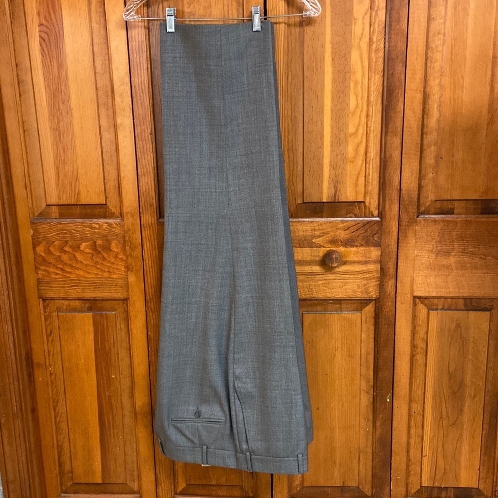 Wool Blend Bird’s Eye Tweed Men’s Dress Trouser 42r/40w Preowned